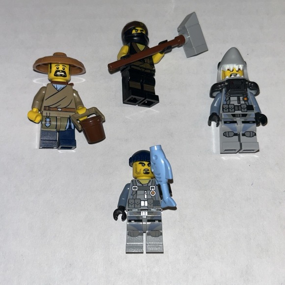 Lego Ninjago Movie 70609 Manta Ray Bomber MINIFIGURES ONLY - Picture 1 of 2